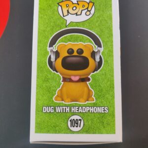 Miniatura 4 per Dug with Headphones 1097 Funko Pop! - Dug Days Disney Action Figure