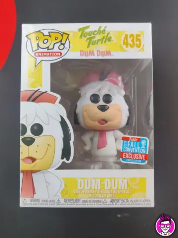 Reperto originale Dum Dum 435 Funko Pop! - Touchè Turtle Action Figure - Condizioni USATO CIB