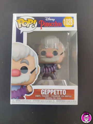 Reperto originale Geppetto 1028 Funko Pop! - Disney Pinocchio Action Figure - Condizioni USATO CIB