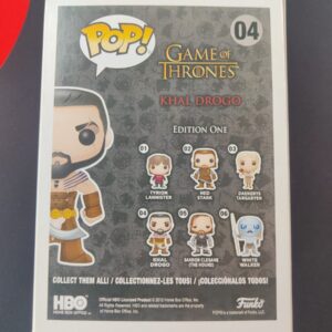Miniatura 5 per Khal Drogo 04 Funko Pop! - Game of Thrones Action Figure