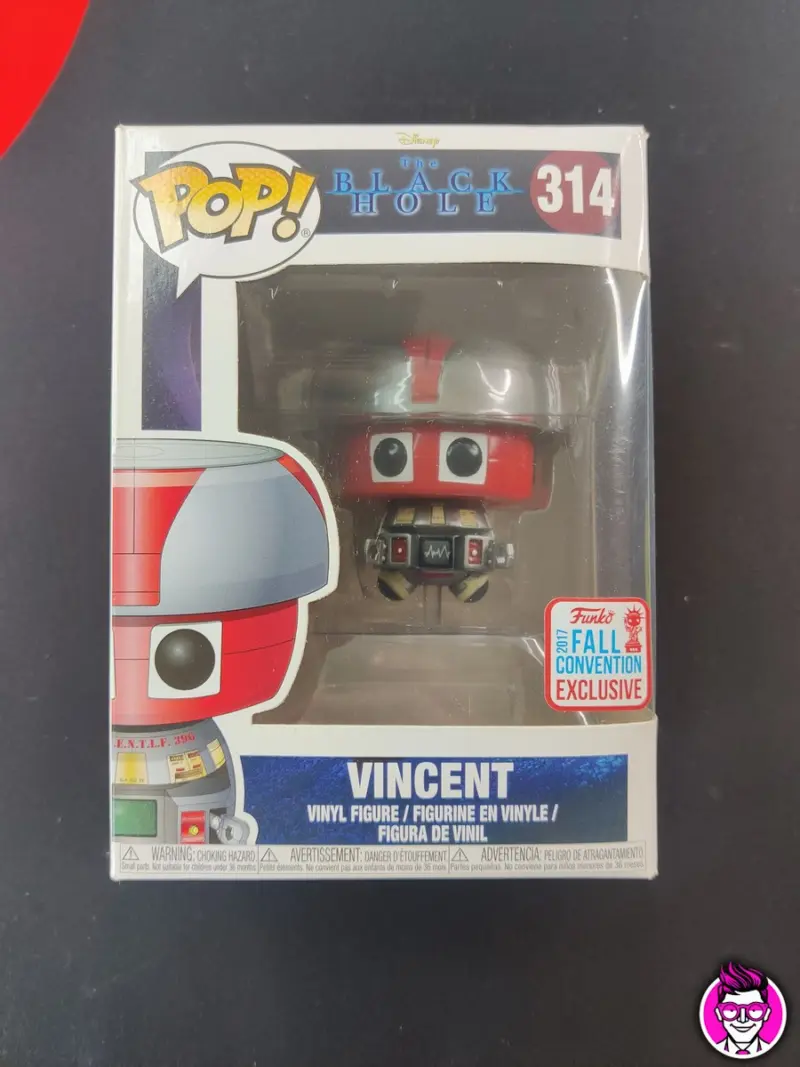 Vincent 314 Funko Pop! - Disney The Black Hole Action Figure - Vista 1