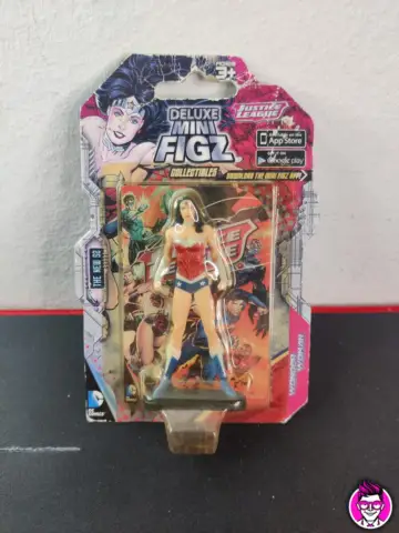 Reperto originale Wonder Woman - Deluxe Mini Figz - DC Comics Action Figure - Condizioni NUOVO / SIGILLATO CIB