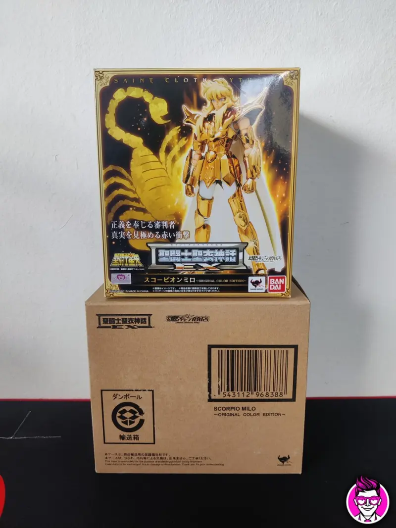 Scorpio Milo Original Color - Saint Cloth Myth Ex - Bandai Action Figure - Vista 1