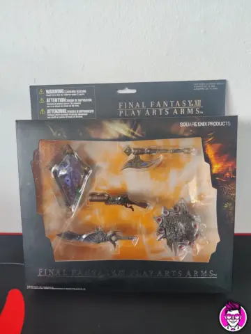 Reperto originale Final Fantasy 7 - Play Arts Arms - Square Enix Accessori Action Figure - Condizioni NUOVO / SIGILLATO CIB