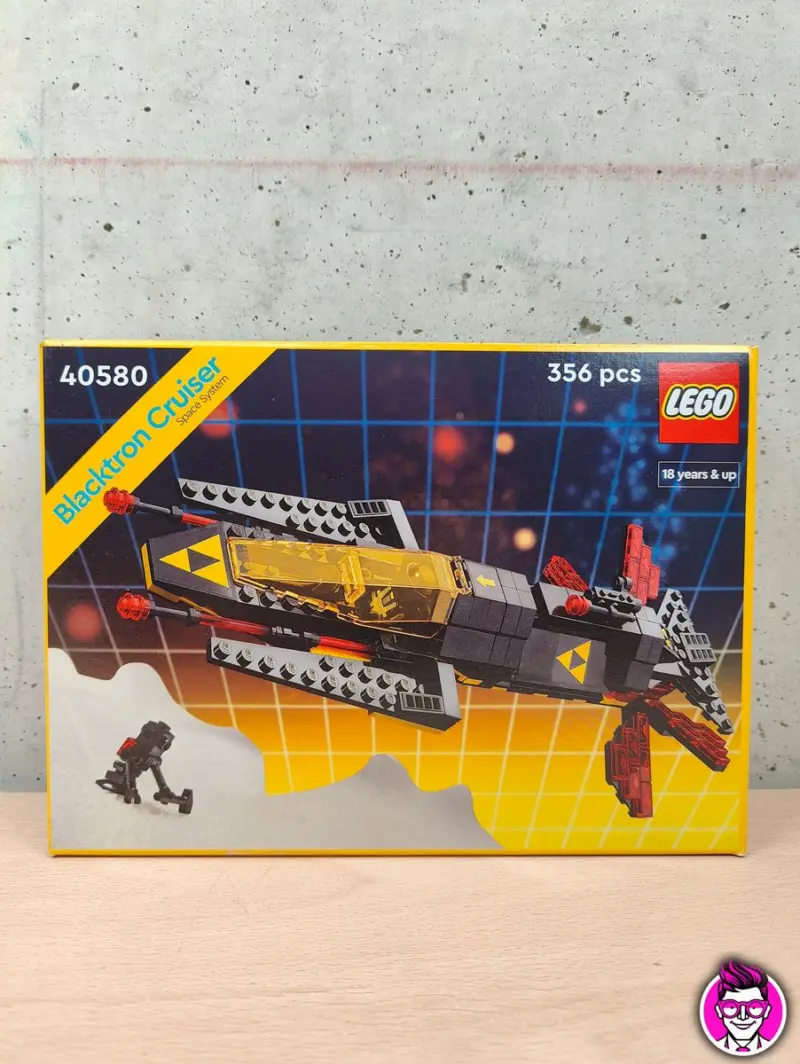 LEGO 40580 - Blacktron Cruiser Nave Spaziale - Nuovo MISB - Vista 1