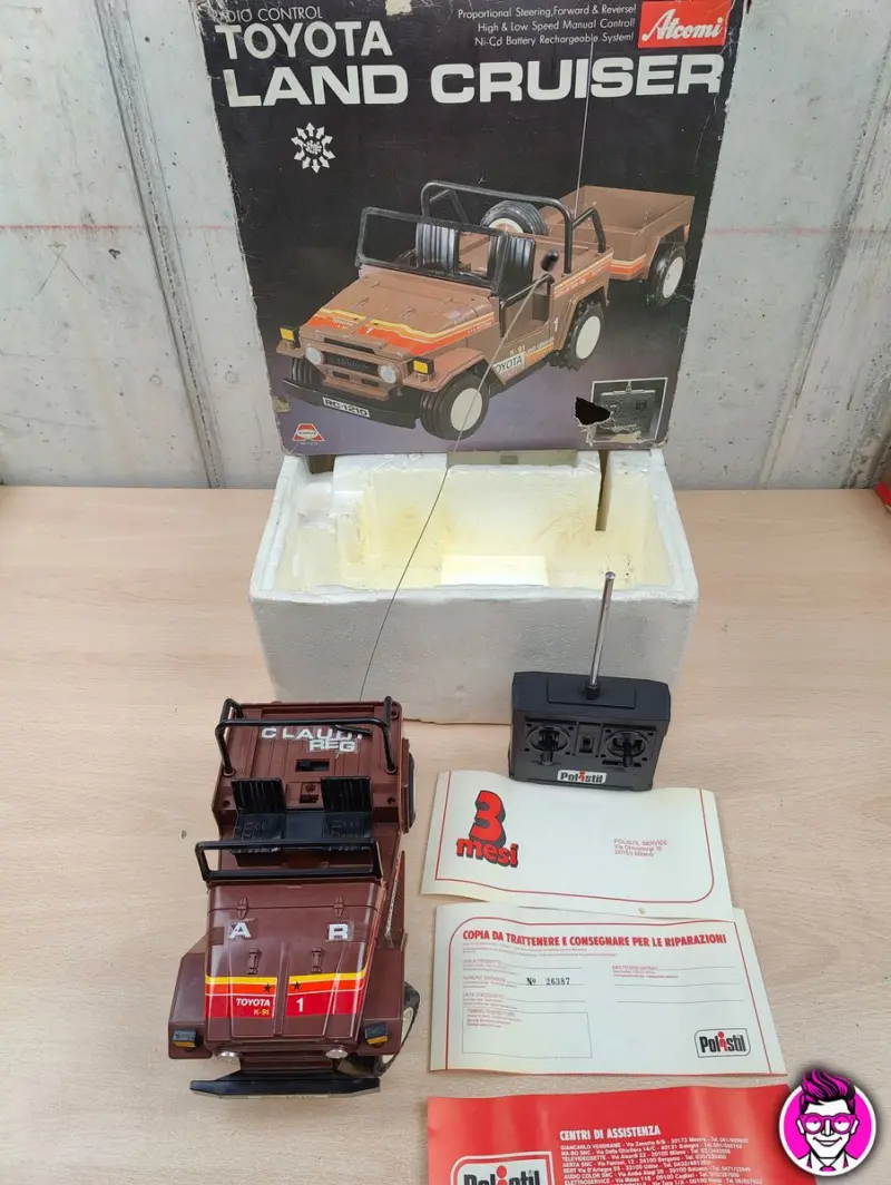 Toyota Land Cruiser - Radio Control Radiocomando Polistil Atcomi - Vista 1