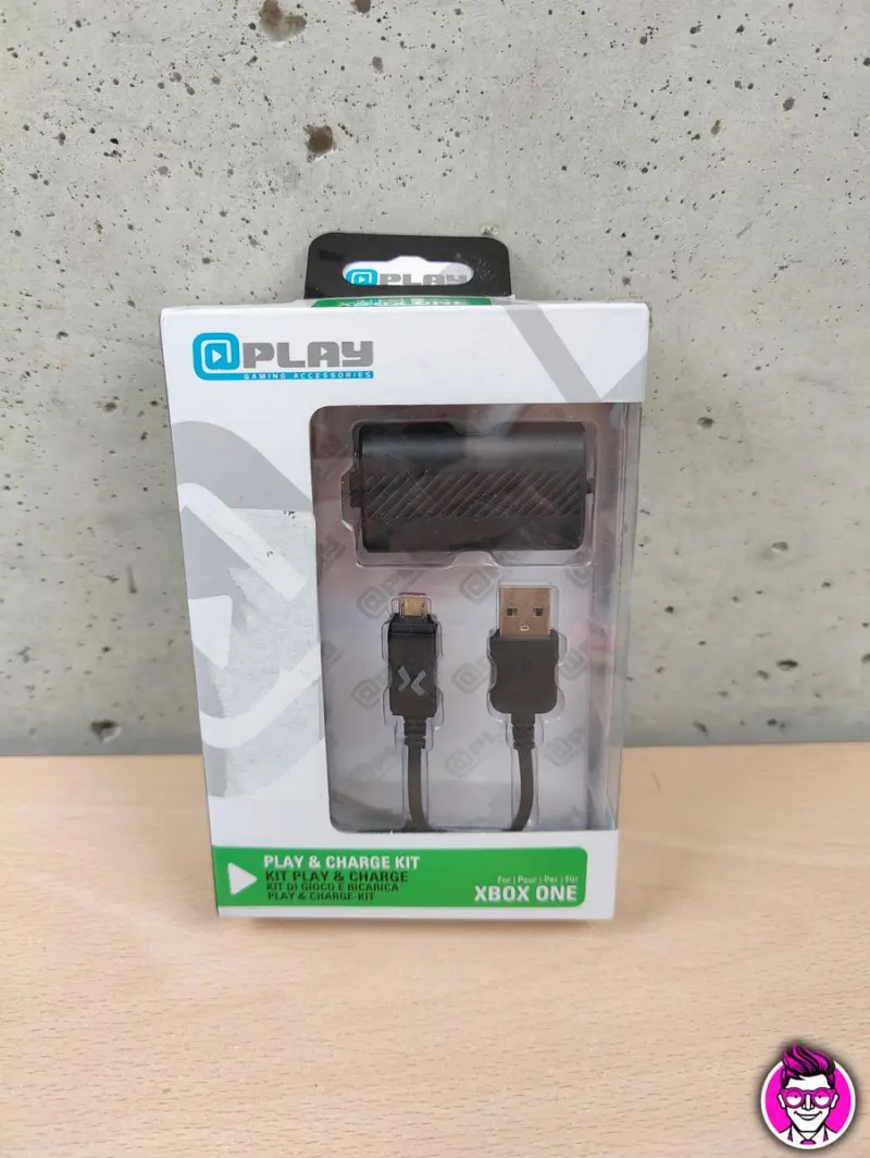 Play & Charge Kit di Gioco e Ricarica - Xbox One - Nuovo - Vista 1
