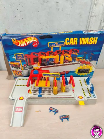 Reperto originale Hot Wheels Car Wash Lavaggio Auto 1994 Mattel (1994) - Condizioni USATO CIB