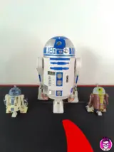Miniatura 1 per R2-D2 Sveglia Proiettore + R7-A7 - 3pz Droide Hasbro Zeon Star Wars