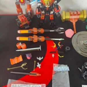 Miniatura 6 per Super Robot Chogokin King of Braves GaoGaiGar + 3 Set Extra - Bandai Robot Action Figure