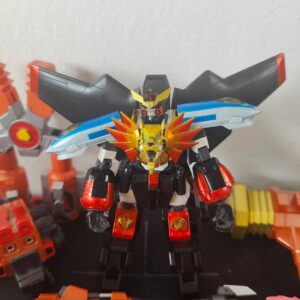 Miniatura 9 per Super Robot Chogokin King of Braves GaoGaiGar + 3 Set Extra - Bandai Robot Action Figure