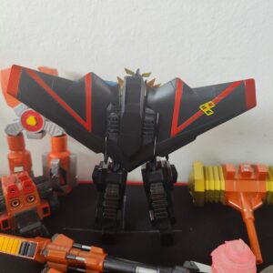 Miniatura 5 per Super Robot Chogokin King of Braves GaoGaiGar + 3 Set Extra - Bandai Robot Action Figure