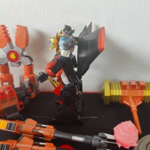 Miniatura 4 per Super Robot Chogokin King of Braves GaoGaiGar + 3 Set Extra - Bandai Robot Action Figure
