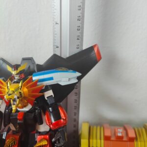 Miniatura 3 per Super Robot Chogokin King of Braves GaoGaiGar + 3 Set Extra - Bandai Robot Action Figure