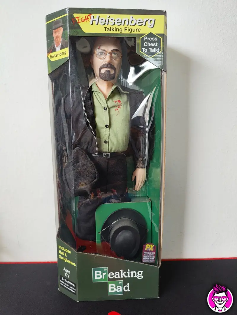 Heisenberg Breaking Bad - Wonderland Toy Action Figure - Vista 1
