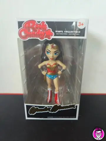 Reperto originale Wonder Woman Rock Candy DC Comics - Funko Action Figure - Condizioni NUOVO / SIGILLATO CIB