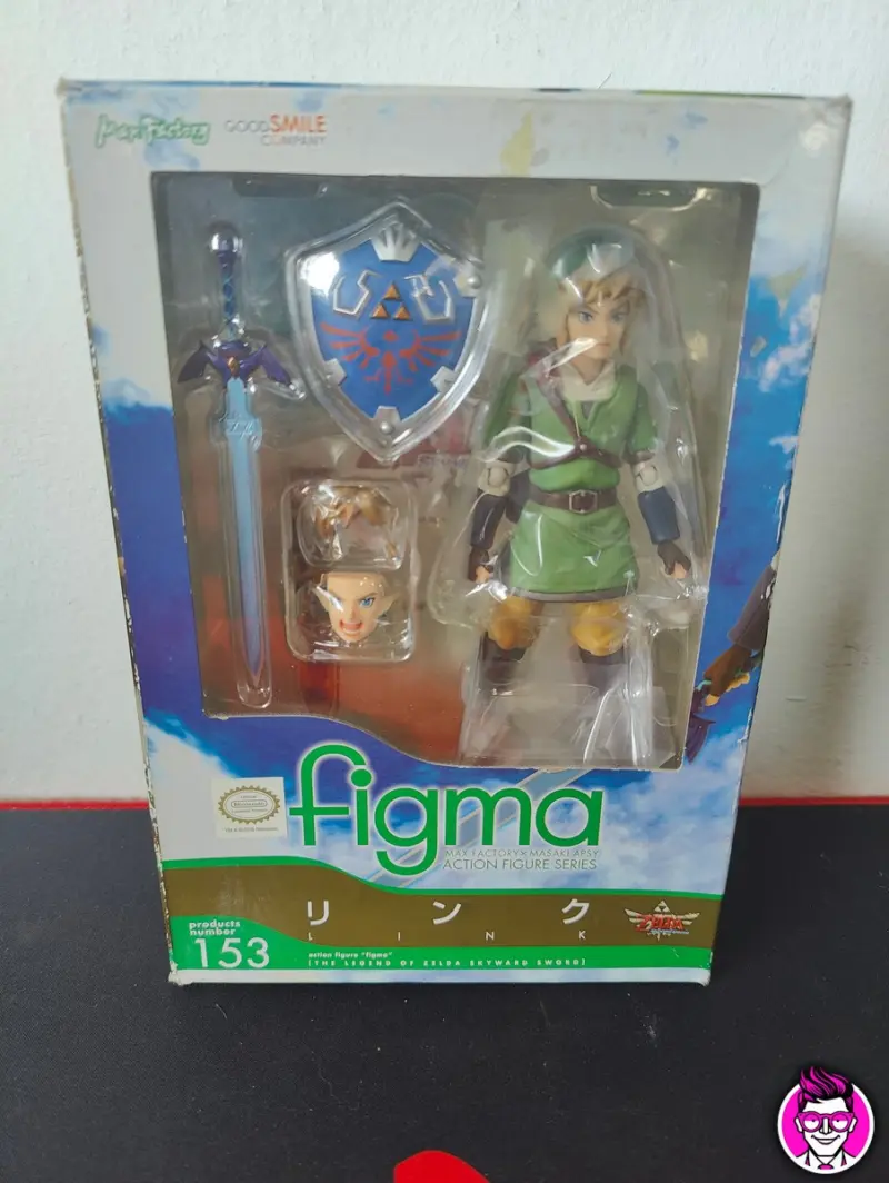The Legend of Zelda Syward Sword Link - Good Smile Nintendo Action Figure - Vista 1