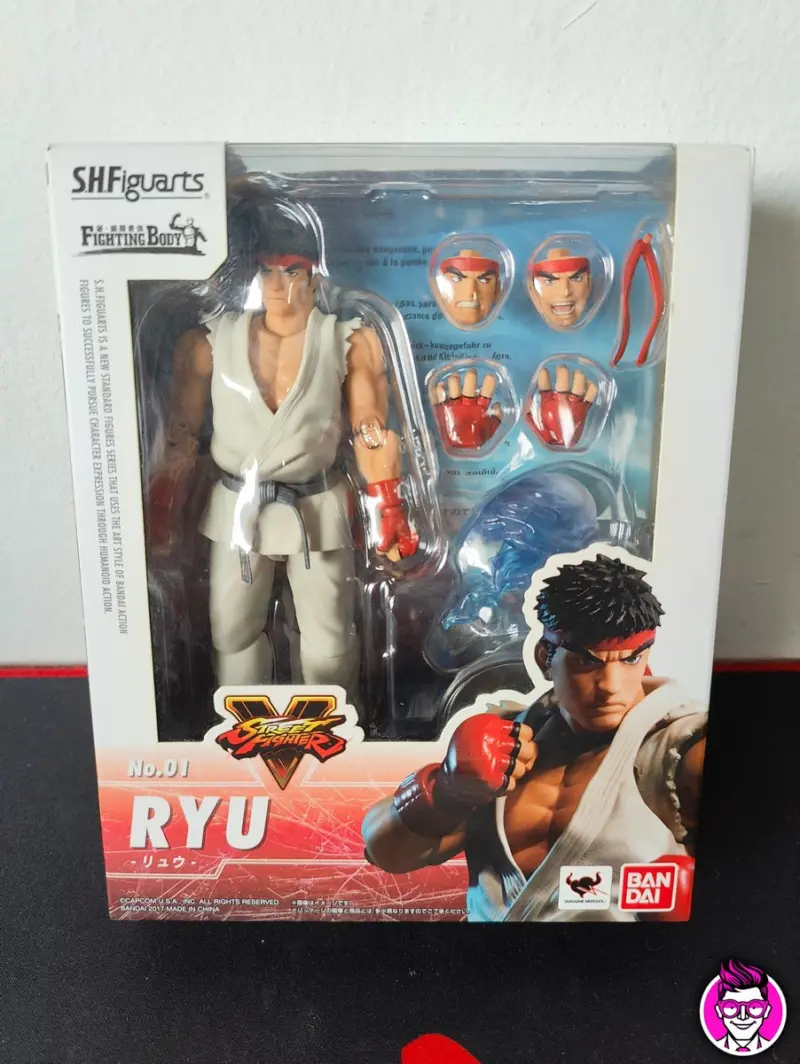 Ryu Street Fighter V - 2017 Bandai S.H. Figuarts - Vista 1