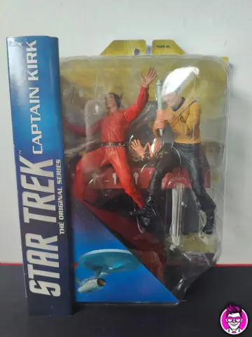 Reperto originale Star Trek Captain Kirk vs Khan - Diamond Select Action Figure - Condizioni NUOVO / SIGILLATO CIB