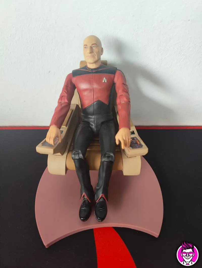 Star Trek Captain Picard sulla Poltrona - Diamond Select Action Figure - Vista 1