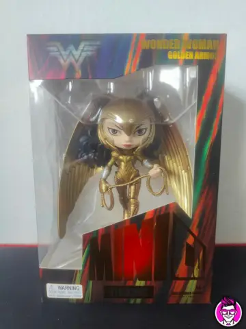 Reperto originale Wonder Woman Golden Armor - WW84 - Minico Heroes Action Figure - Condizioni NUOVO / SIGILLATO CIB