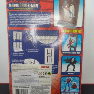 Miniatura 3 per Spiderman Manga Wall Crawling - Toy Biz Action Figure