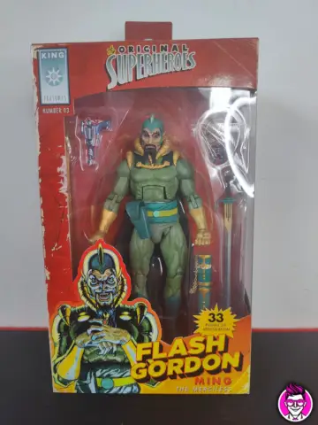 Reperto originale Flash Gordon - Original SuperHeroes - NECA Action Figure - Condizioni NUOVO / SIGILLATO CIB