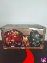Miniatura 1 per Iron Man Mark, Hulkbuster, Hulk Collectible Set - Marvel Avengers Hot Toys Action Figure
