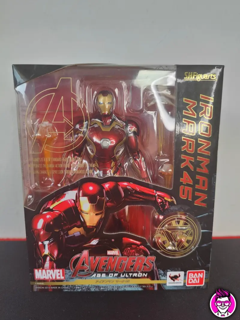 Iron Man Mark 45 - Bandai SH Figuarts Action Figure - Vista 1