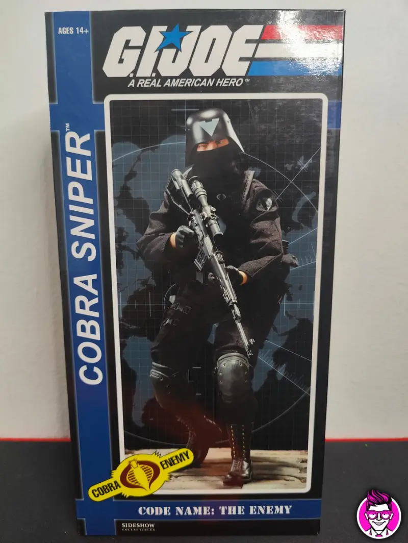 Gi Joe Cobra Sniper - Sideshow 1/6 Action Figure - Vista 1
