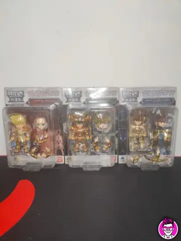 Reperto originale Saint Seiya Collection - Toei Animation - X3 Pieces Action Figure - Condizioni NUOVO / SIGILLATO CIB