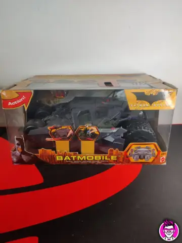 Reperto originale Batmobile - Batman Begins - Mattel Action Figure - Condizioni NUOVO / SIGILLATO CIB