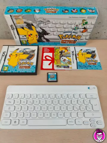 Reperto originale Impara con Pokemon Avventura tra i Tasti - Nintendo DS - PAL ITA - Condizioni USATO CIB