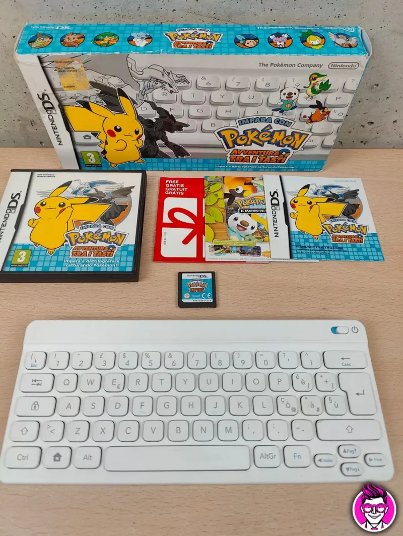 Impara con Pokemon Avventura tra i Tasti - Nintendo DS - PAL ITA - Vista 1