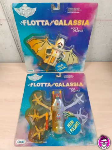 Reperto originale Task Force la Flotta della Galassia - Pipistrelli e Atroragno Fassi Hong Kong Raro - Condizioni NUOVO / SIGILLATO CIB