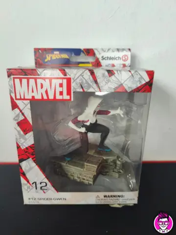 Reperto originale Spider Gwen - Marvel Comics Schleich Action Figure - Condizioni NUOVO / SIGILLATO CIB