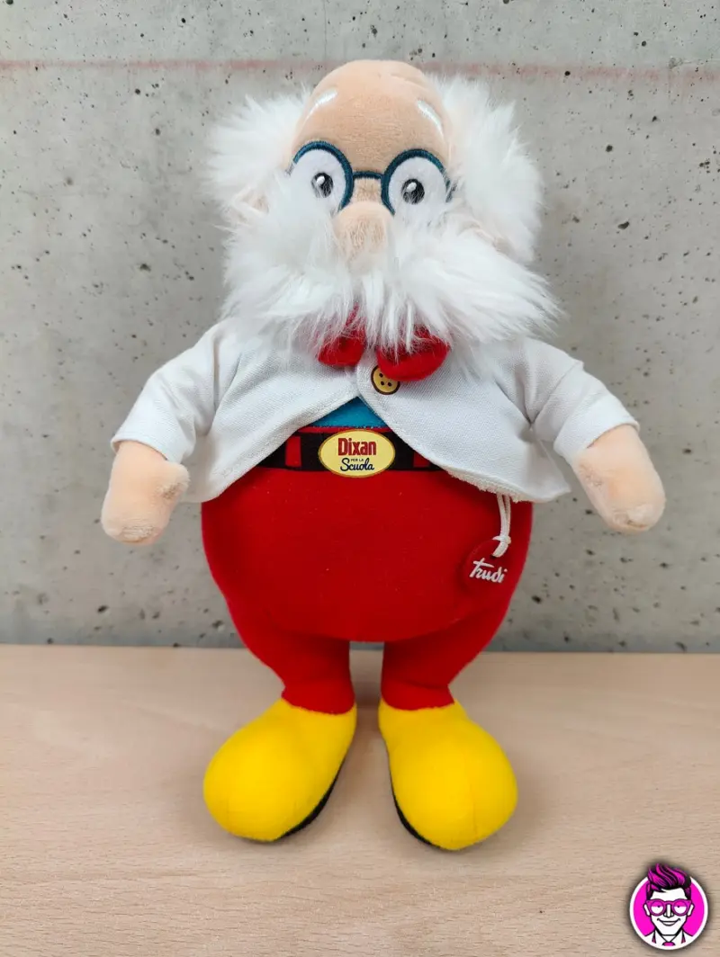 Peluche Mascotte Prof Dix Dixan - Trudi 26 cm - Vista 1