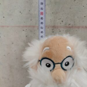 Miniatura 2 per Peluche Mascotte Prof Dix Dixan - Trudi 26 cm