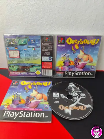Reperto originale Overboard - PlayStation PS1 - PAL ITA Completo Raro - Condizioni USATO TESTATO 100% CIB