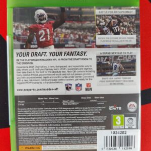 Miniatura 2 per Madden 16 - Xbox One - PAL ENG Nuovo No Cellophane