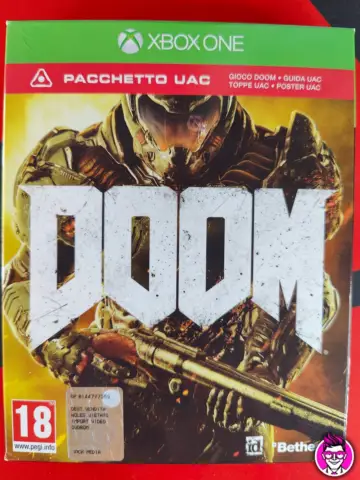 Reperto originale Doom Pacchetto Uac - Xbox One - PAL ITA Cartonato Nuovo No Cellophane - Condizioni NUOVO / SIGILLATO CIB