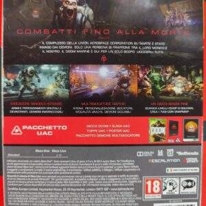 Miniatura 4 per Doom Pacchetto Uac - Xbox One - PAL ITA Cartonato Nuovo No Cellophane