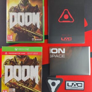 Miniatura 3 per Doom Pacchetto Uac - Xbox One - PAL ITA Cartonato Nuovo No Cellophane