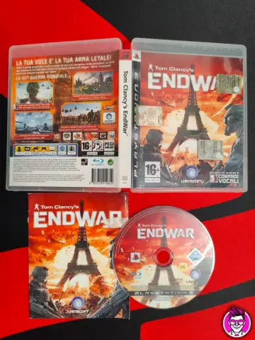 Reperto originale Tom Clancy's Endwar - PlayStation 3 PS3 - PAL ITA - Condizioni USATO TESTATO 100% CIB