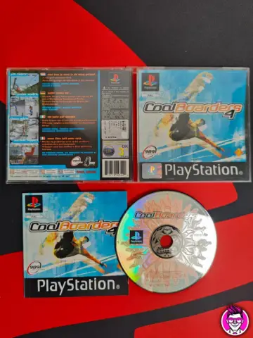 Reperto originale CoolBoarders 4 - PlayStation 1 PS1 - PAL ITA Completo - Condizioni USATO TESTATO 100% CIB