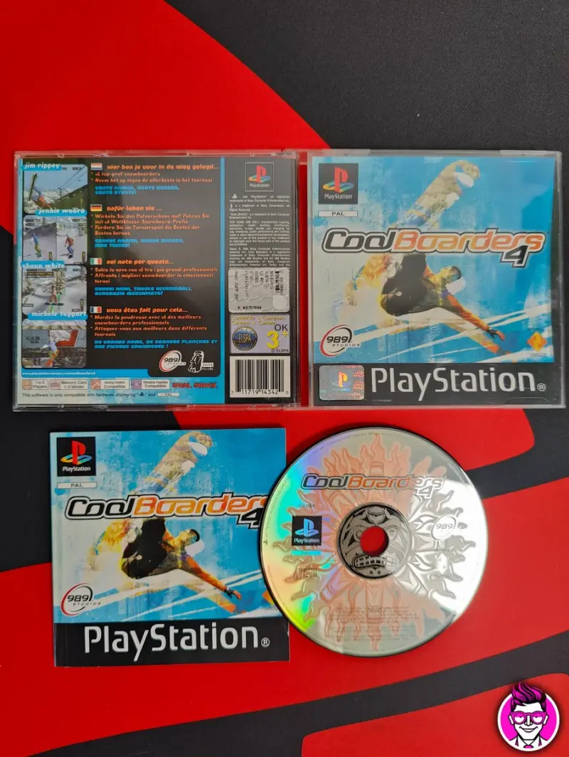 CoolBoarders 4 - PlayStation 1 PS1 - PAL ITA Completo - Vista 1