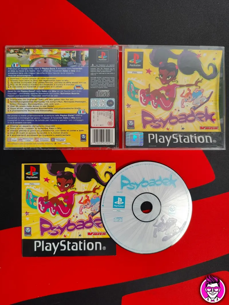 Psybadek - PlayStation 1 PS1 - PAL ITA Completo - Vista 1