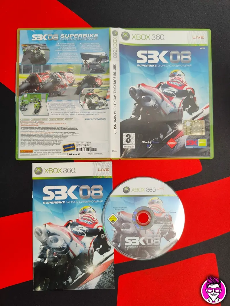 SBK 08 Superbike - Xbox 360 - PAL ITA - Vista 1
