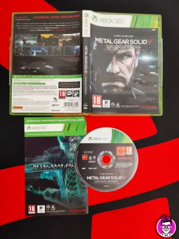Reperto originale Metal Gear Solid V Ground Zeroes - Xbox 360 - PAL ITA - Condizioni USATO TESTATO 100% CIB