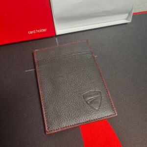 Miniatura 4 per Ducati Card Holder Porta Carte di Credito - Vera Pelle Nuovo